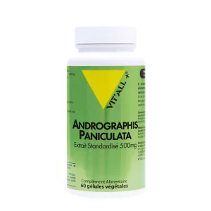 Androgaphis 500 mg - 60 gélules - Vitall+