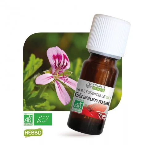 Géranium Rosat BIO – Huile Essentielle – 10 ml