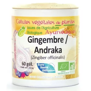 Gingembre/ Andraka BIO - 60 gélules