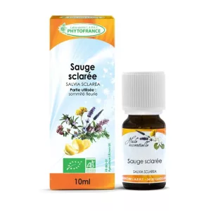 Sauge sclarée BIO - Huile Essentielle - 10 ml