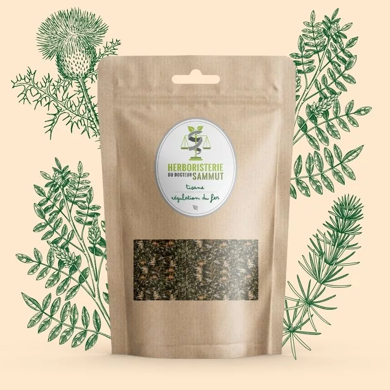 Tisane Régulation du Fer – Herboristerie du Dr. Sammut