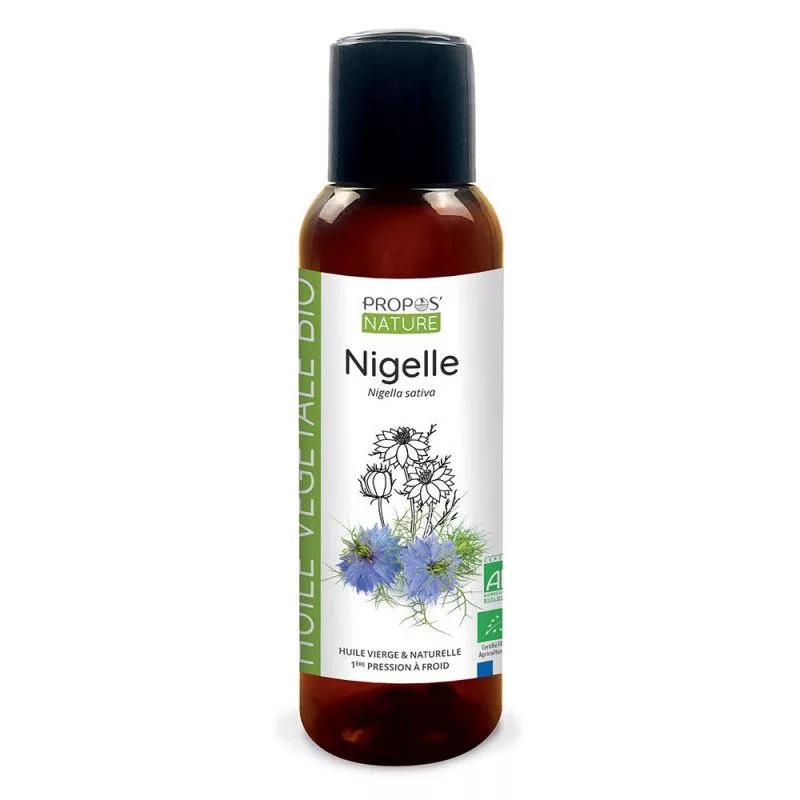 Nigelle ou Cumin noir BIO – Huile Végétale Vierge – 100 ml