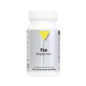Fer - 100 comprimés - Vitall+