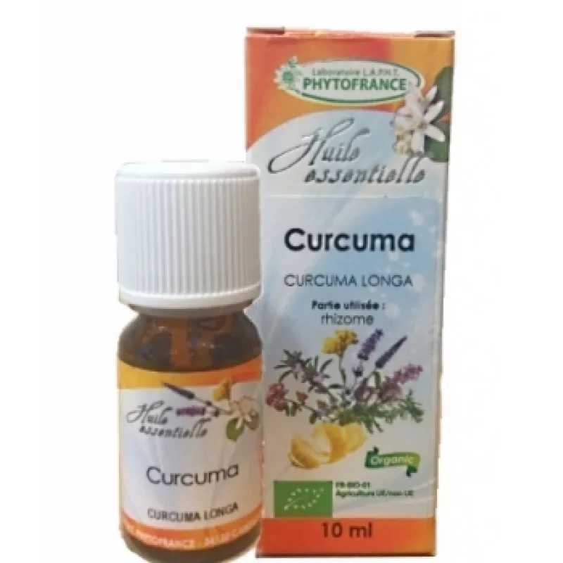 Curcuma BIO – Huile Essentielle – 10 ml