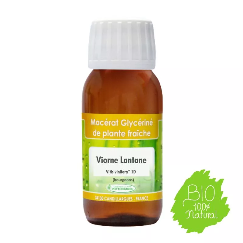 Viorne Lantane BIO – Bourgeon – 60 ml