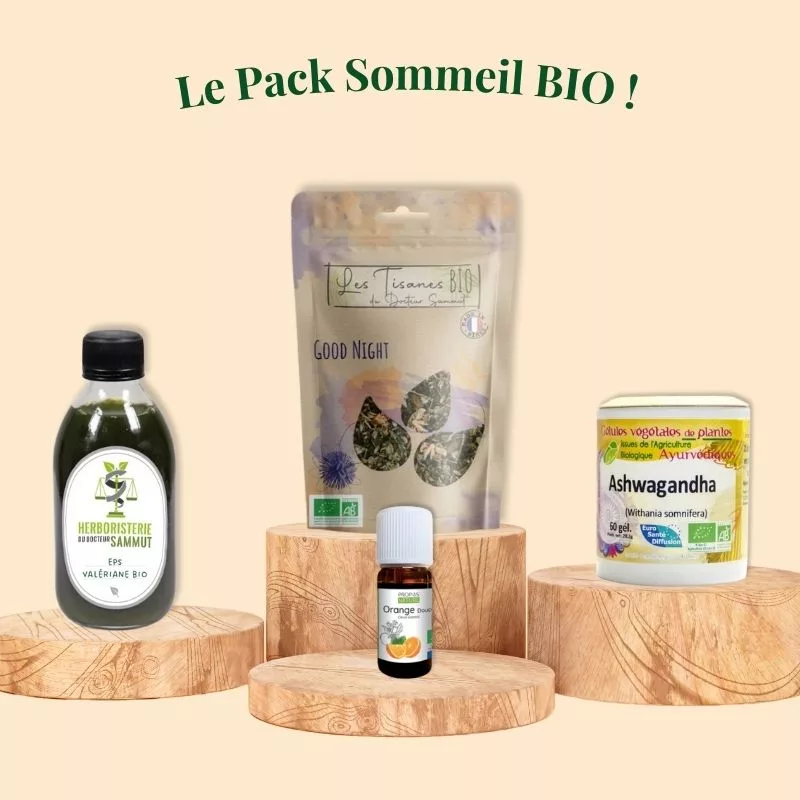 Pack Sommeil BIO – Herboristerie du Dr. Sammut